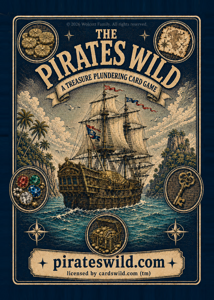 Pirates Wild card back cover art