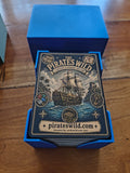 Pirates Wild deck in its deep blue card holder